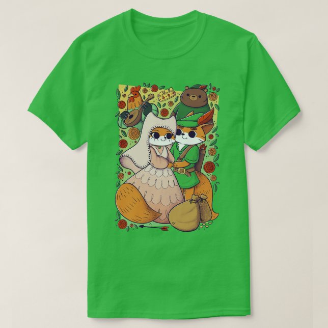 Fox Thief T Shirt (Design framsida)
