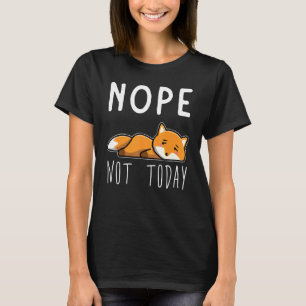 Fox Tired Lazy Fox T Shirt