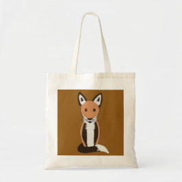 Fox Tote Bag Tygkasse