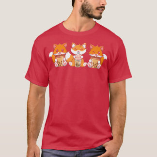 Fox Trekant japansk grum tea T Shirt