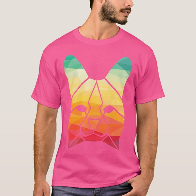 Fox Tribal Fox T Shirt (Framsida)