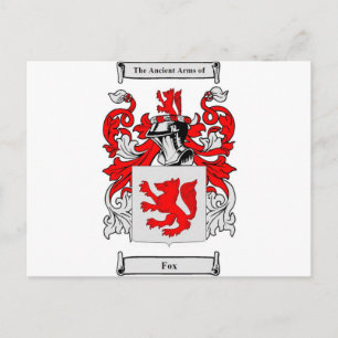 Fox (tysk) Jacka av Arm Vykort