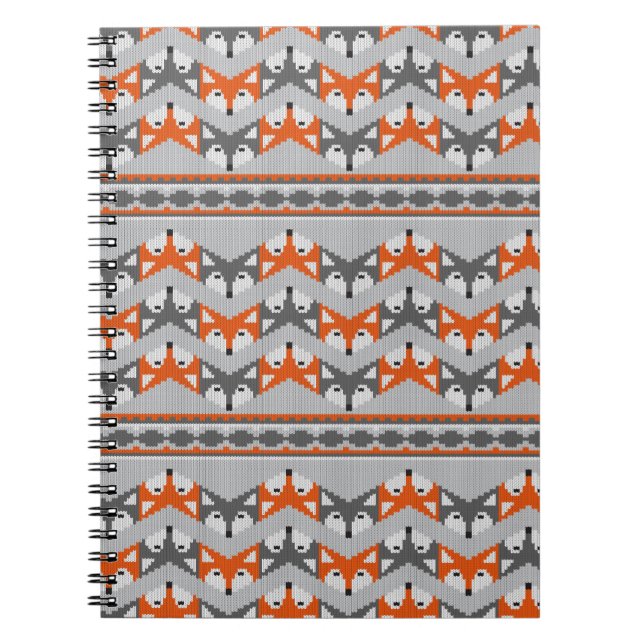 Fox Ull Sweater Anteckningsbok (Framsidan)