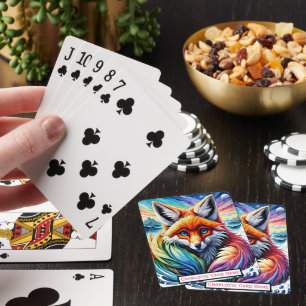 Fox under Monogram Monogram Kids Matcha spel Casinokort