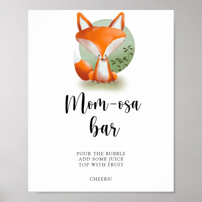 Fox unge \ Mamma-osa pub Poster (Framsidan)