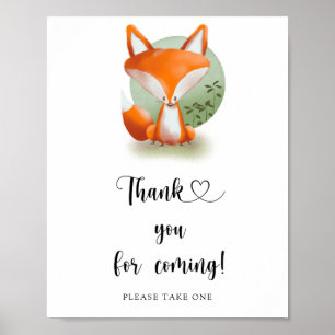 Fox Unge \ Tack för att du kom Poster