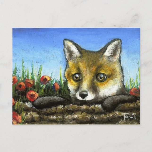 Fox unge vykort (Framsida)