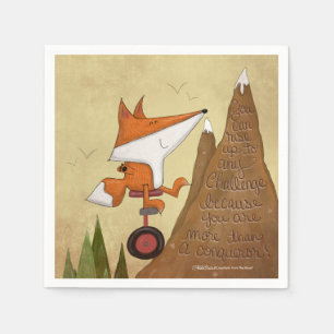 Fox Unicyclist-more than a Conqueror Pappersservett