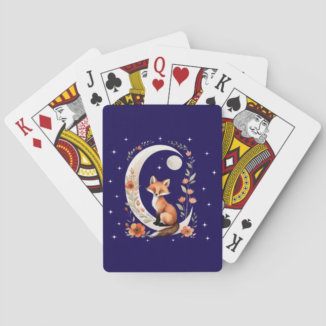 Fox-uppspelningskort Casinokort (Baksidan)