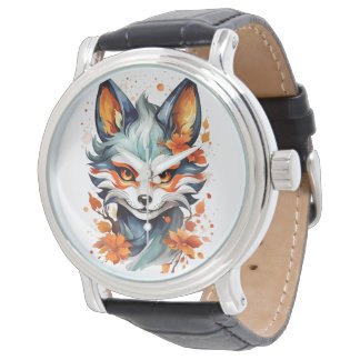 Fox Vibes: Tidlös höstkonst Armbandsur