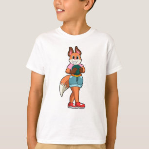 Fox vid Bowling med Bowling ball T Shirt