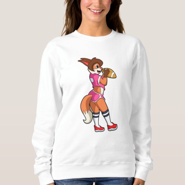Fox vid fotbollsportar t shirt (Framsida)