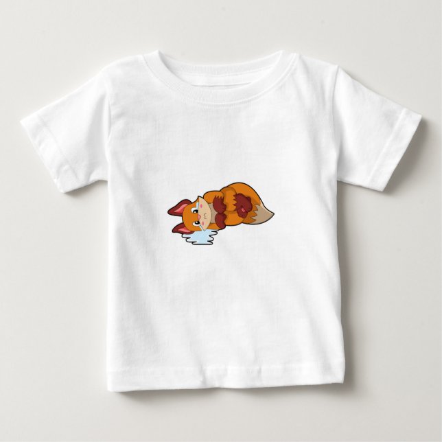 Fox vid Gråtande T Shirt (Framsida)