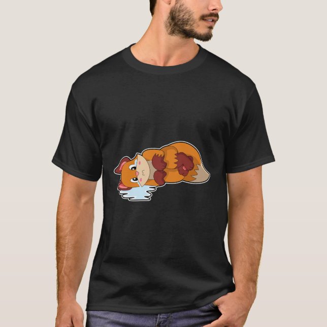 Fox vid Gråtande T Shirt (Framsida)