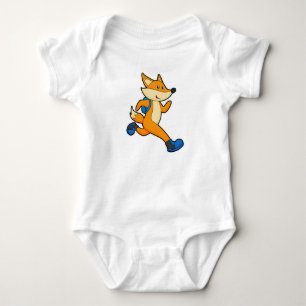 Fox vid körning med ryggsäck t shirt