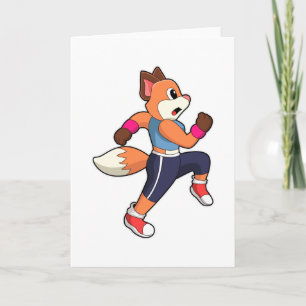 Fox vid Running Kort