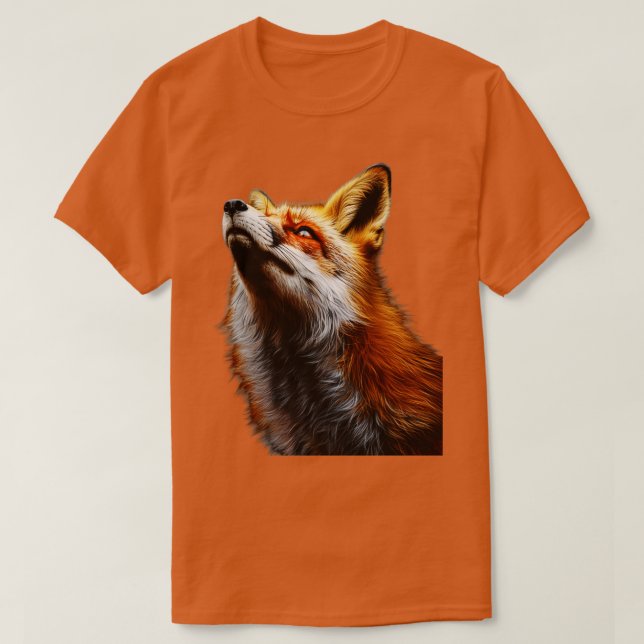 Fox Vild Whiskers T Shirt (Design framsida)