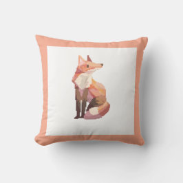 Fox, vos. Pixel Art, pixelart Kudde