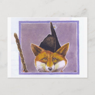 Fox vykort Asturian Fox Asturias Spanien