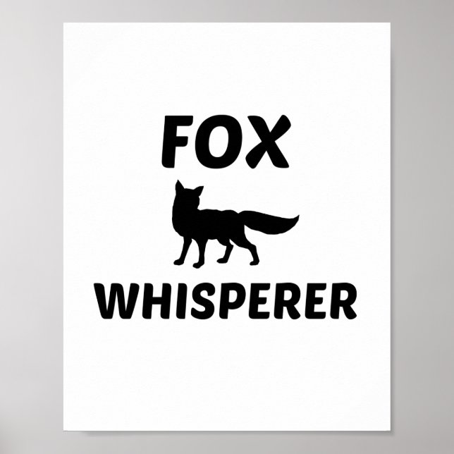 FOX WHISPERER POSTER (Framsidan)