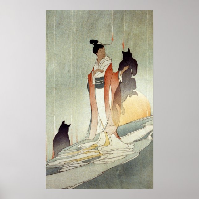Fox Woman - Bertha Lum - 1916 Poster (Framsidan)