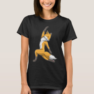Fox Yoga Fitness Gymnastics T Shirt