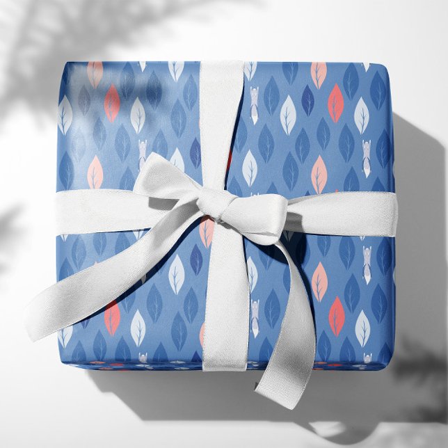 Foxar Chasing Löv Presentpapper (Skapare uppladdad)