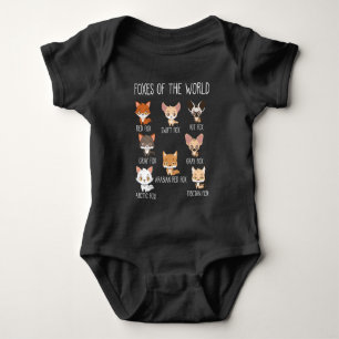 Foxar från världsgåvan för räv Älskare T Shirt