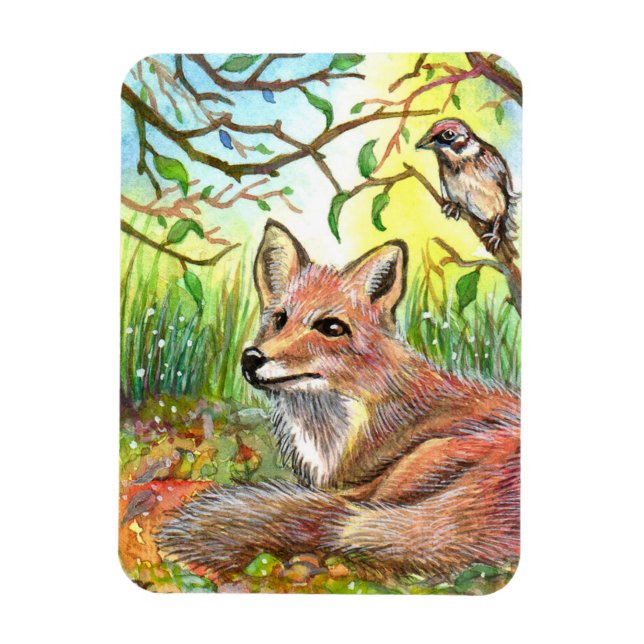 Foxåterställning med Sparrow Magnet (Vertikal)