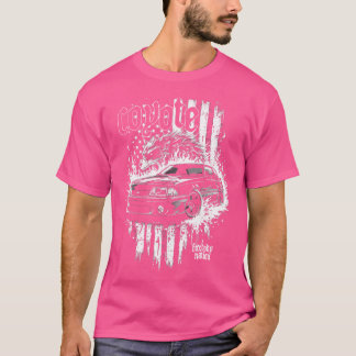Foxbody Nation Coyote 50 Fox Body Stang USA flagga T Shirt