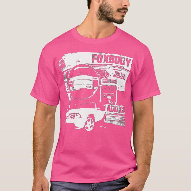 Foxbodyaddictlx Foxbody Addic T Shirt (Framsida)
