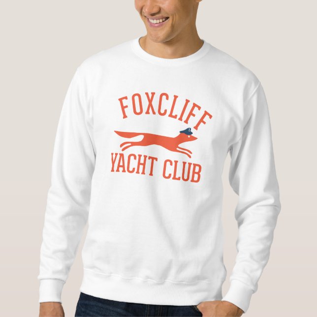 Foxcliff Yacht Klubb Shirt Lång Ärmad Tröja (Framsida)