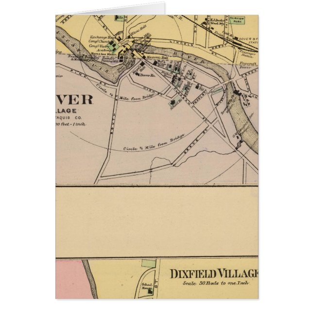 Foxcroft, Dover Hälsningskort (Framsidan)