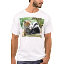 Foxcub och Badger Cute!