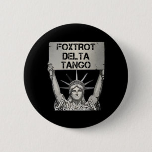 Foxdragande Delta Tangos Resiststance Statue Lib Knapp