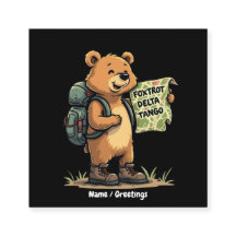 Foxdragtas Tangos Funny Bear Retro Graphic
