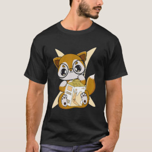 Foxdrycker Banana Mjölk Bubble Tea for Boba T Shirt