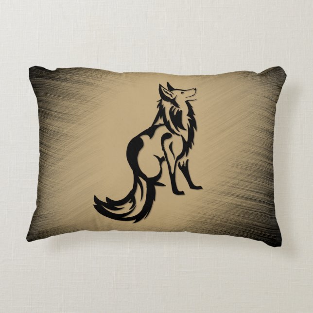 Foxed Prydnadskudde (Baksidan)