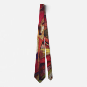 Foxer av Franz Marc, Vintage Abstrakt Cubism Art Slips