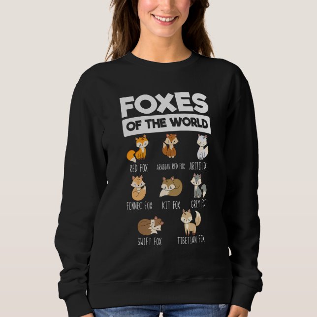 Foxer från World & Educational Fox T Shirt (Framsida)