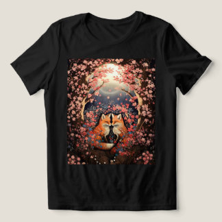Foxes By Moonlight T Shirt