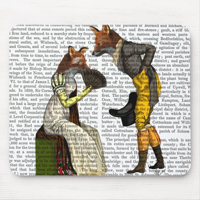 Foxes Courting Musmatta (Framsidan)