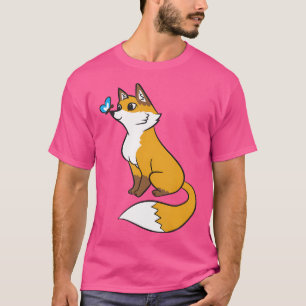 Foxes Cute Kawaii Japansk Fox T Shirt