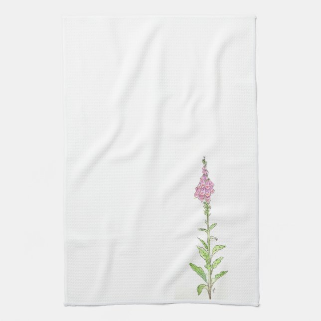 Foxglove Dish Towel Kökshandduk (Vertikal)