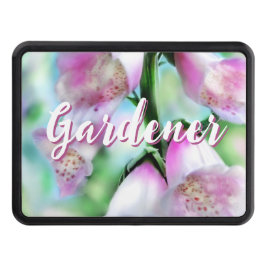 Foxglove Flowers Floral Pink Garden Personalized Dragkroksskydd