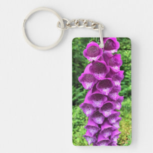 Foxglove Flowers, Oregon Nyckelring