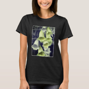 Foxglove Flowers Partial Färg T Shirt
