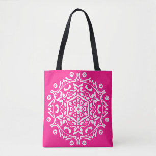 Foxglove Mandala Tygkasse