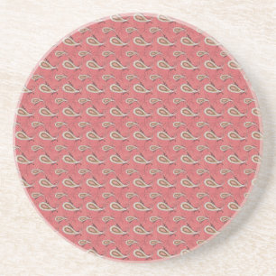 Foxglove Petal Paisley Mönster Underlägg