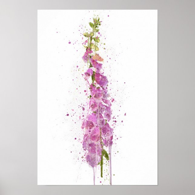 Foxglove Poster (Framsidan)